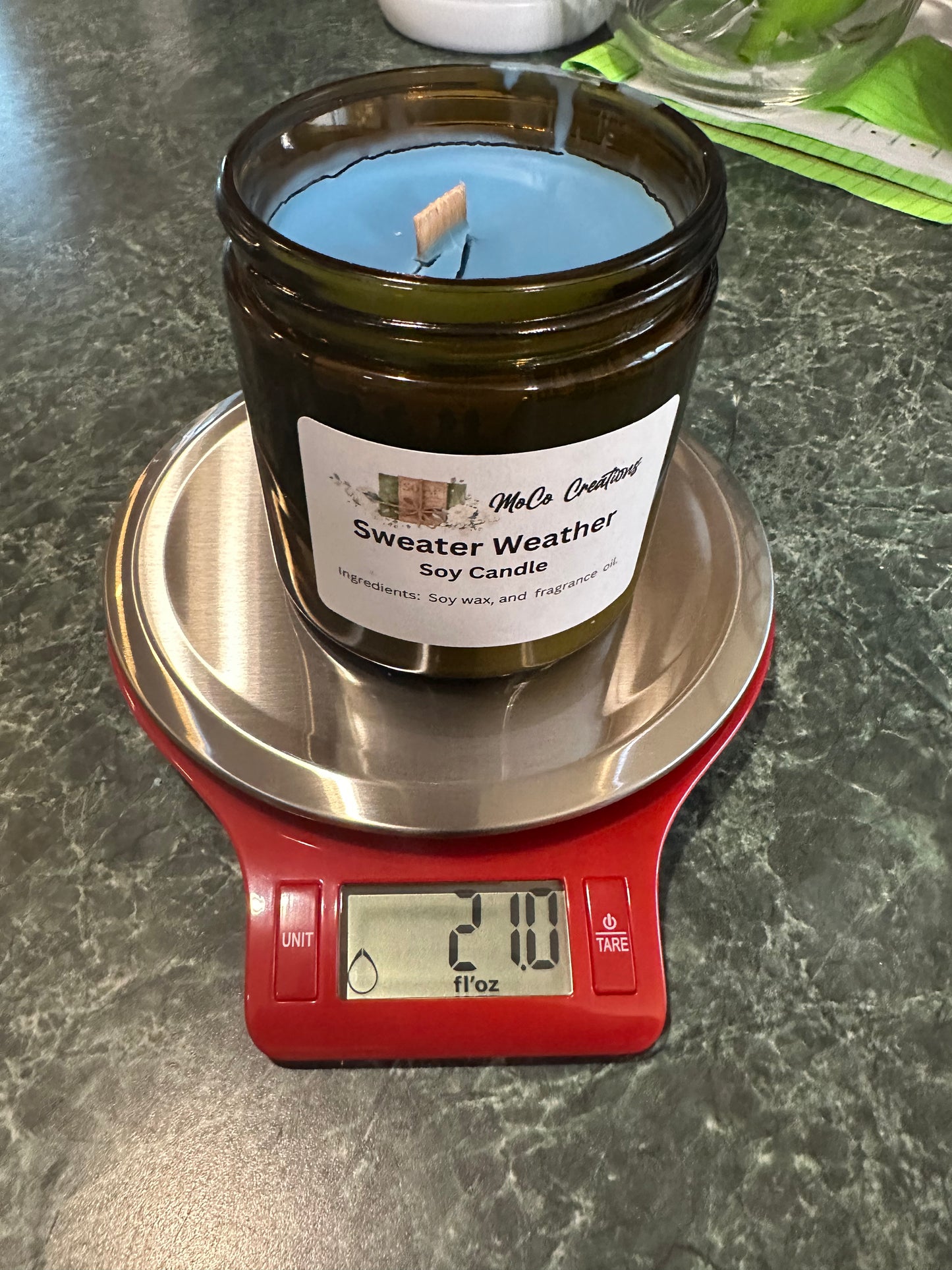 Soy Wax Candles in a 16oz jar