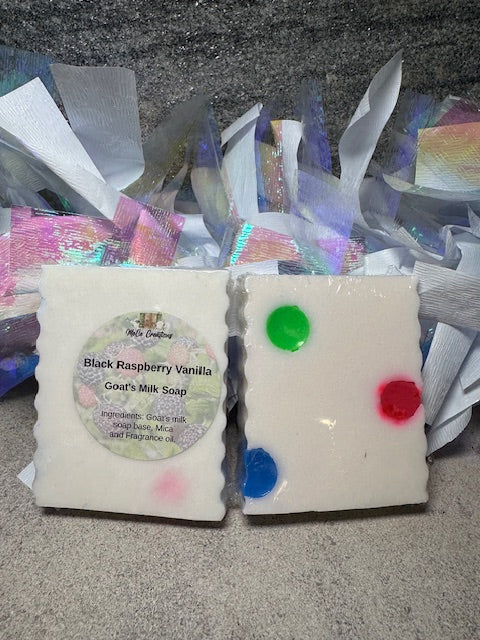 Black Raspberry Vanilla Goat's Milk Soap