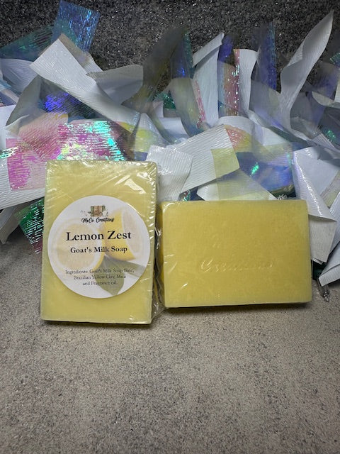 Lemon Zest Goat's Milk Soap