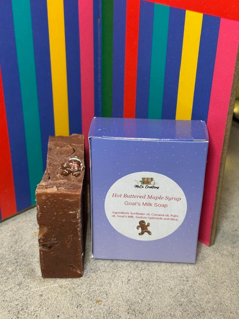 Hot Buttered Maple Syrup Goat's Milk Soap