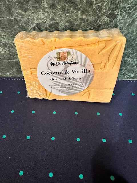 Coconut & Vanilla Goat's Milk Soap
