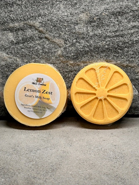 Lemon Zest Goat's Milk Soap