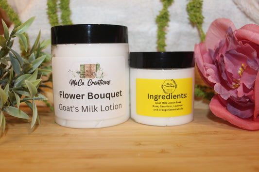 Flower Bouquet Goat's Milk Lotion