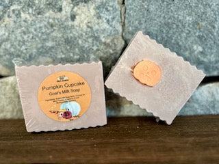 Pumpkin Cupcake Goat's Milk Soap