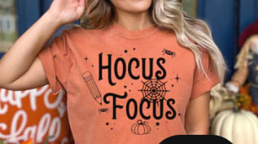 Hocus Focus shirt transfer