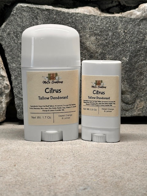 Citrus Tallow Deodorant