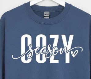 Cozy Season shirt transfer