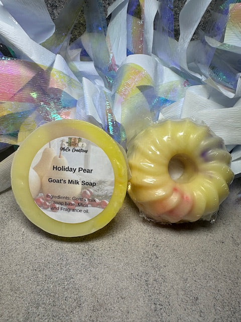 Holiday Pear Goat's Milk Soap