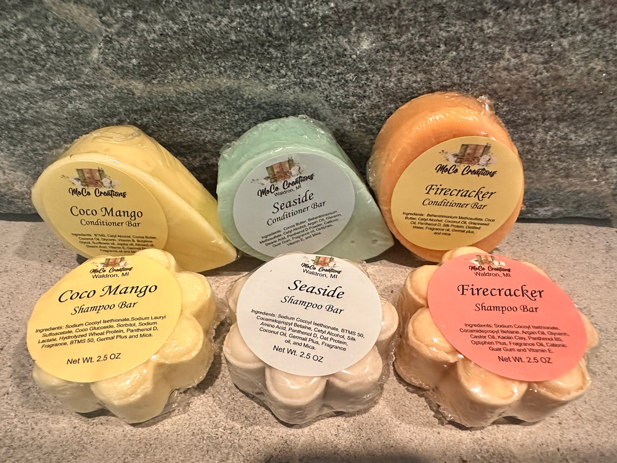 Shampoo and Conditioner Bars