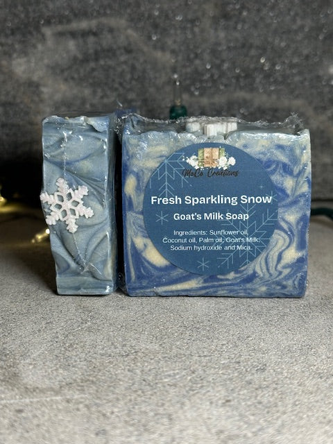 Fresh Sparkling Snow Goat's Milk Soap