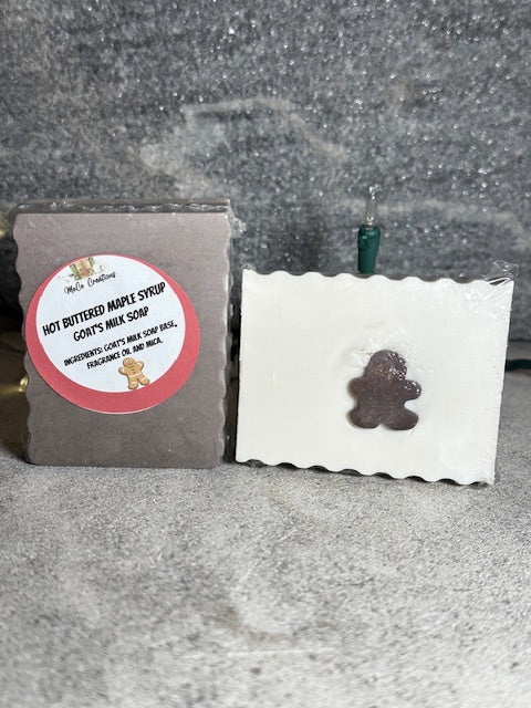 Hot buttered maple syrup Goat's Milk Soap