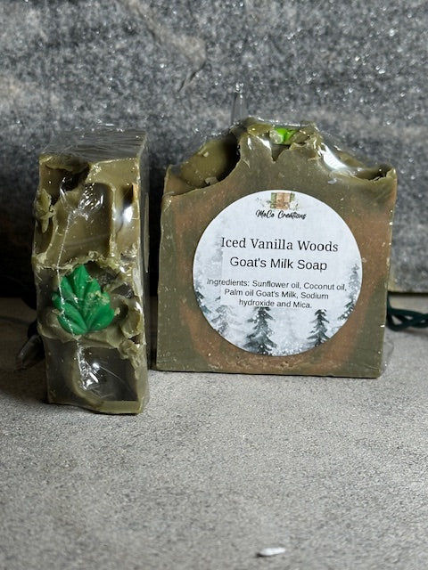 Iced Vanilla Woods Goat's Milk Soap