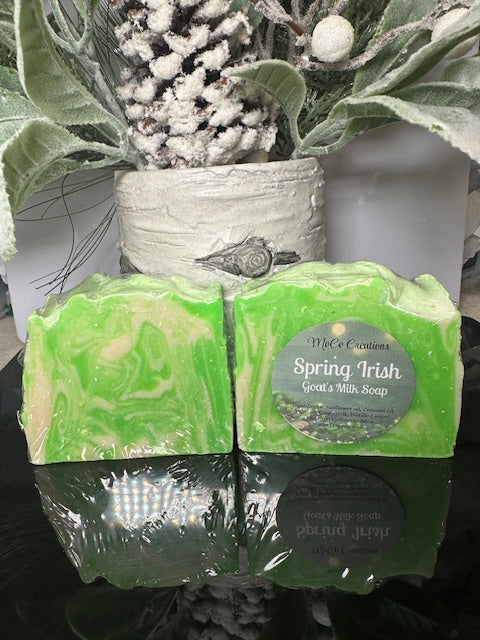 Spring Irish Goat's Milk Soap Cold Process