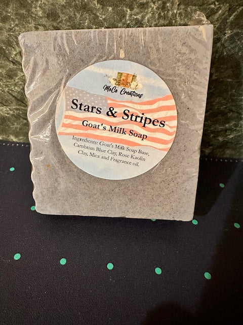 Stars & Stripes Goat's Milk Soap
